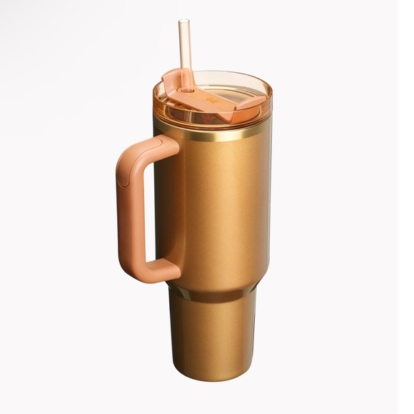 Stanley Copper tinsel 40 oz  Quencher flowstate Tumbler - Picture 4 of 5